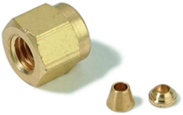 Swagelok<sup>®</sup> Nut, Front and Back Ferrule Set