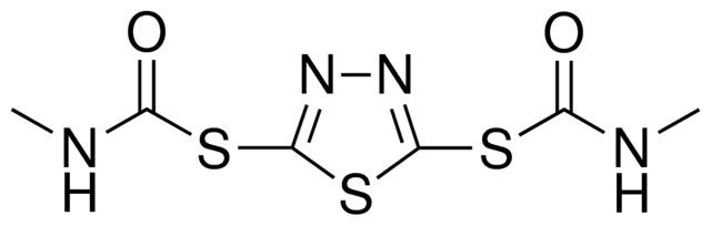 S,S'-1,3,4-thiadiazole-2,5-diyl bis(methylcarbamothioate)