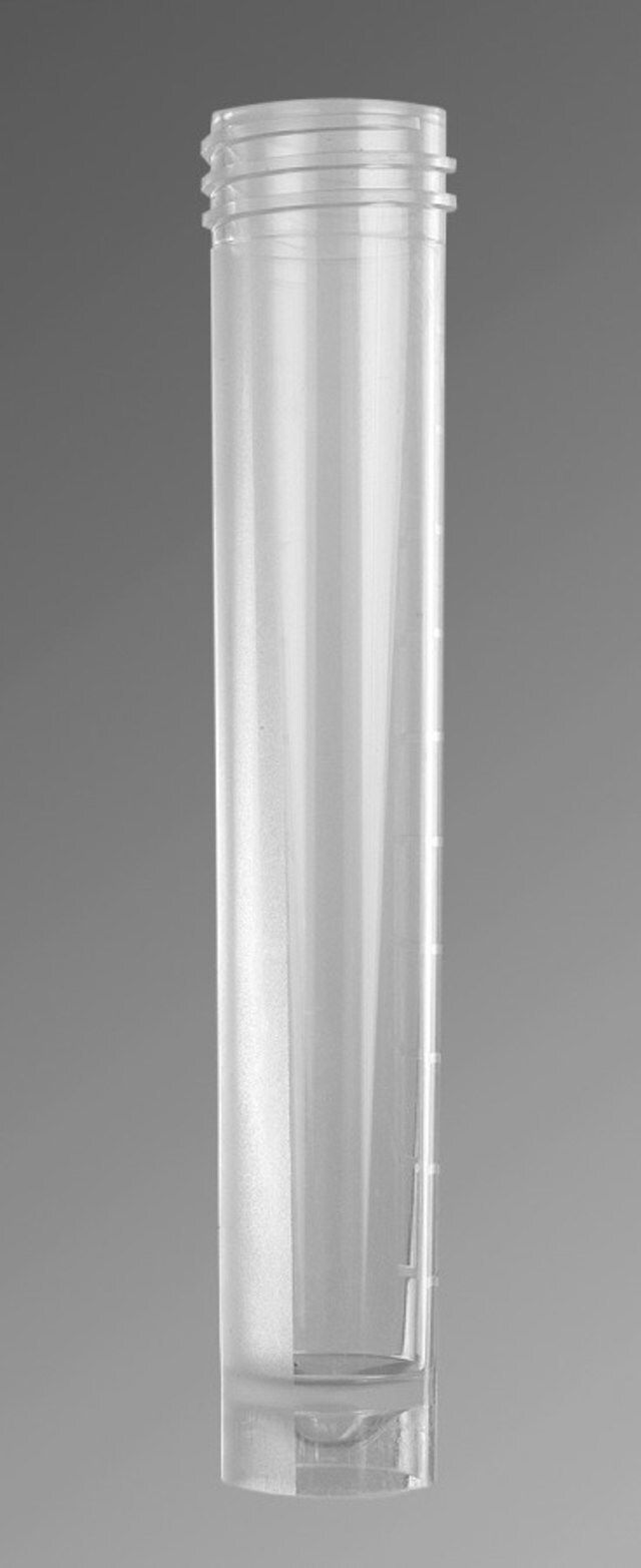 Self standing screw cap tube