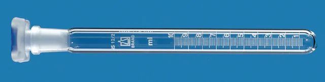 BRAND<sup>®</sup> test tube, graduated, glass