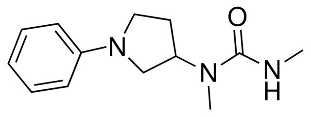 N,N'-dimethyl-N-(1-phenyl-3-pyrrolidinyl)urea