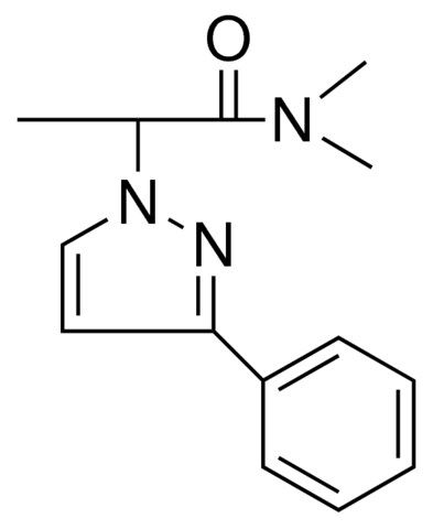 N,N-dimethyl-2-(3-phenyl-1H-pyrazol-1-yl)propanamide