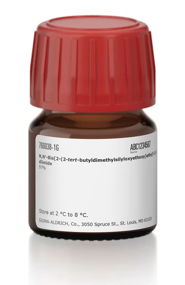 N,N-Bis[2-(2-<i>tert</i>-butyldimethylsilyloxyethoxy)ethyl]-3,4,9,10-perylenetetracarboxylic diimide