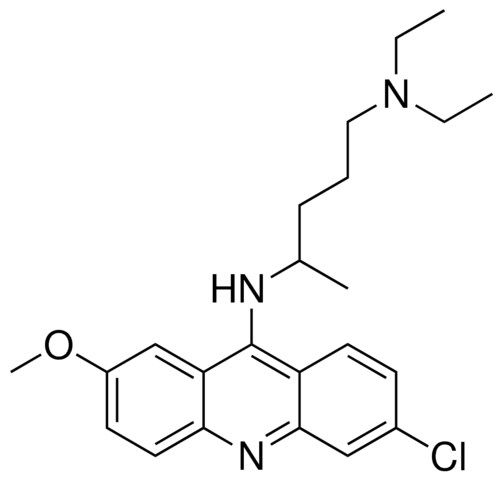 N(4)-(6-chloro-2-methoxy-9-acridinyl)-N(1),N(1)-diethyl-1,4-pentanediamine