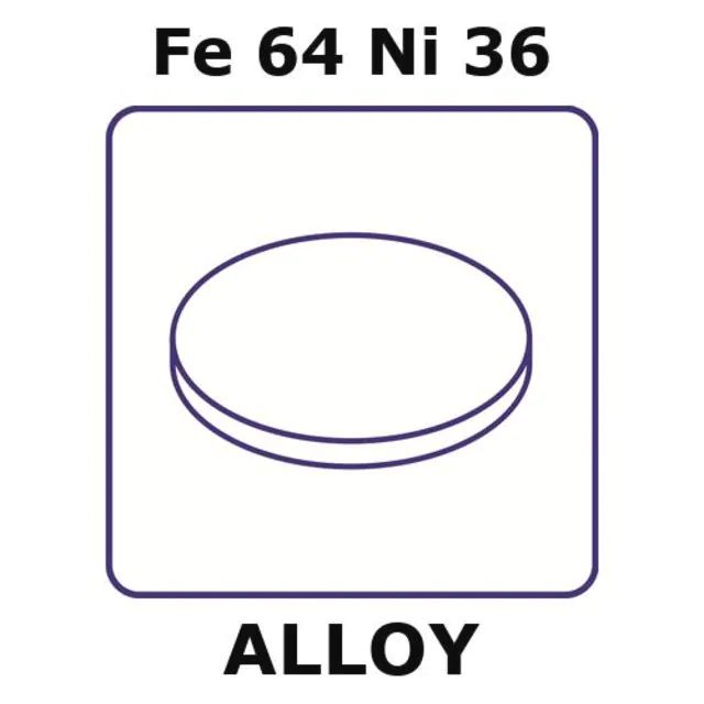 Invar<sup>®</sup>-Controlled Expansion Alloy, Fe64Ni36