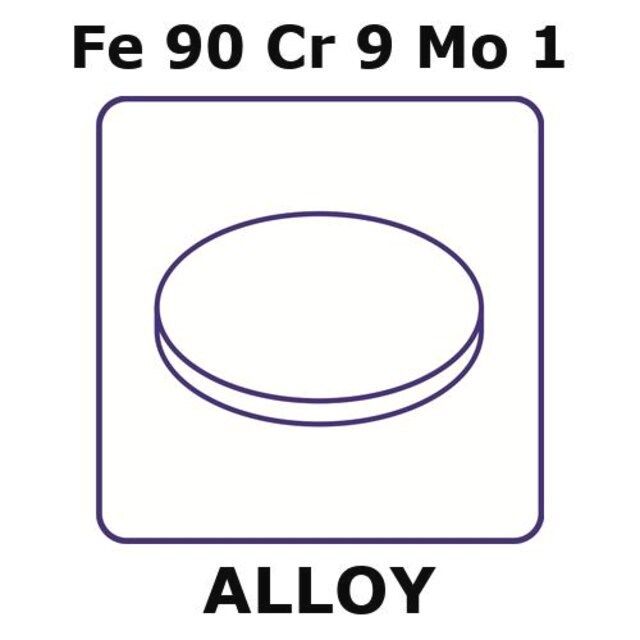 Iron-Chromium-Molybdenum alloy, Fe90Cr9Mo1