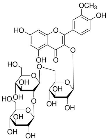 Isorhamnetin-3-<i>O</i>--<sc>D</sc>-glucotrioside