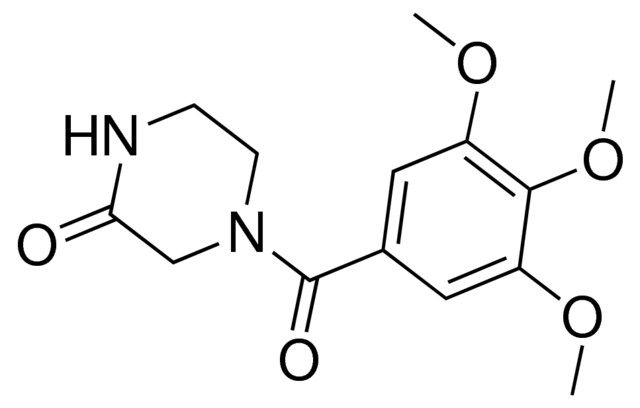 4-(3,4,5-trimethoxybenzoyl)-2-piperazinone