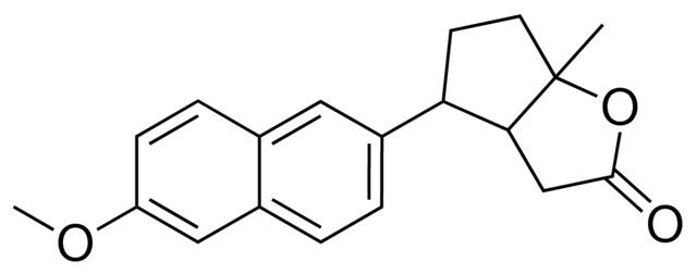 4-(6-methoxy-2-naphthyl)-6a-methylhexahydro-2H-cyclopenta[b]furan-2-one