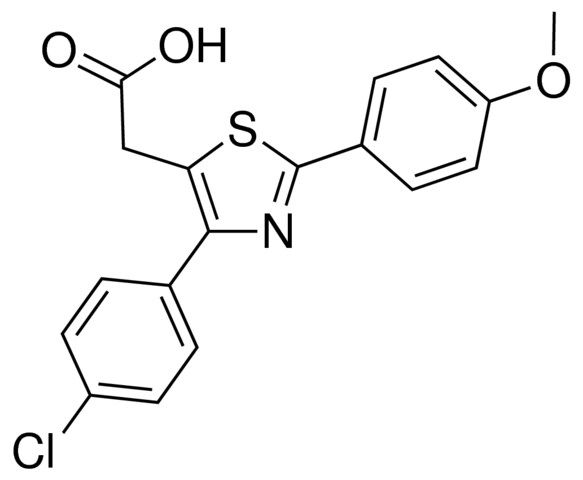 [4-(4-chlorophenyl)-2-(4-methoxyphenyl)-1,3-thiazol-5-yl]acetic acid