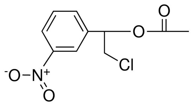 ACETIC ACID 2-CHLORO-1-(3-NITRO-PHENYL)-ETHYL ESTER