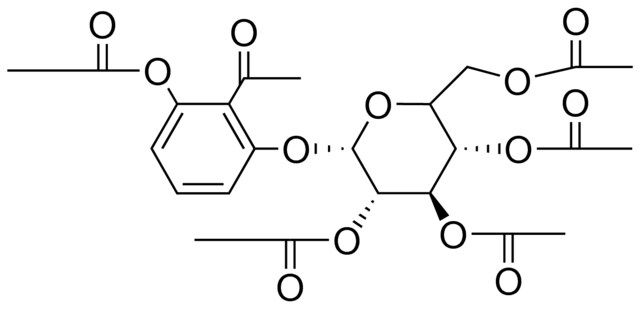 ACETIC ACID 2-AC-3-(3,4,5,6-TETRAACETOXYPYRANOSE)-PHENYL ESTER