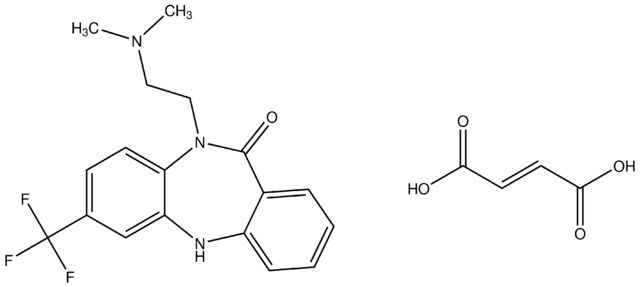 10-[2-(dimethylamino)ethyl]-7-(trifluoromethyl)-5,10-dihydro-11H-dibenzo[b,e][1,4]diazepin-11-one, maleate salt