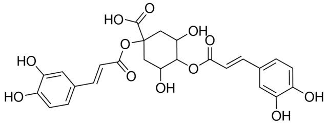 1,4-BIS[[(2E)-3-(3,4-DIHYDROXYPHENYL)-2-PROPENOYL]OXY]-3,5-DIHYDROXYCYCLOHEXANECARBOXYLIC ACID