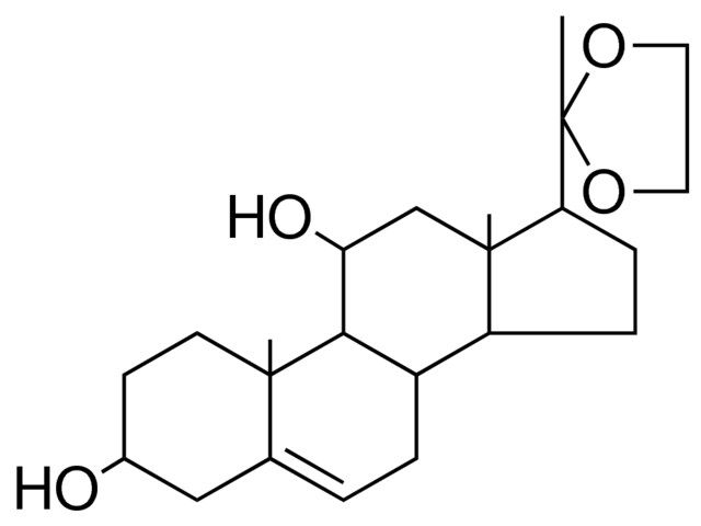 17-(2-methyl-1,3-dioxolan-2-yl)androst-5-ene-3,11-diol