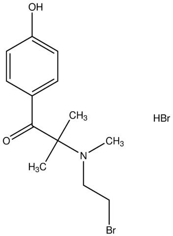 2-[(2-bromoethyl)(methyl)amino]-1-(4-hydroxyphenyl)-2-methyl-1-propanone hydrobromide