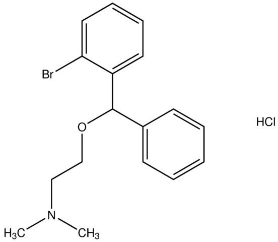 2-[(2-bromophenyl)(phenyl)methoxy]-N,N-dimethylethanamine hydrochloride