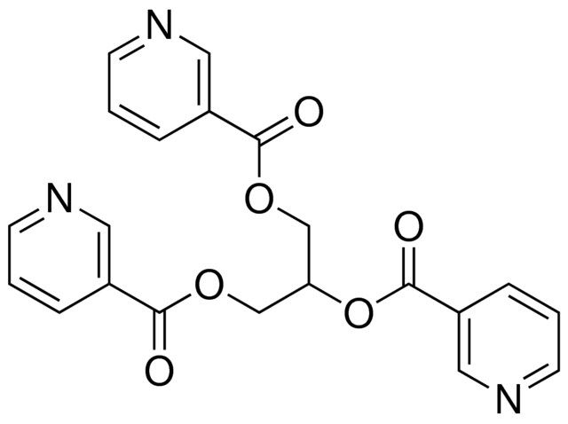 2-[(3-pyridinylcarbonyl)oxy]-1-{[(3-pyridinylcarbonyl)oxy]methyl}ethyl nicotinate