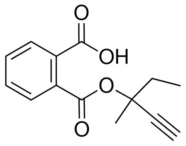 2-{[(1-ethyl-1-methyl-2-propynyl)oxy]carbonyl}benzoic acid