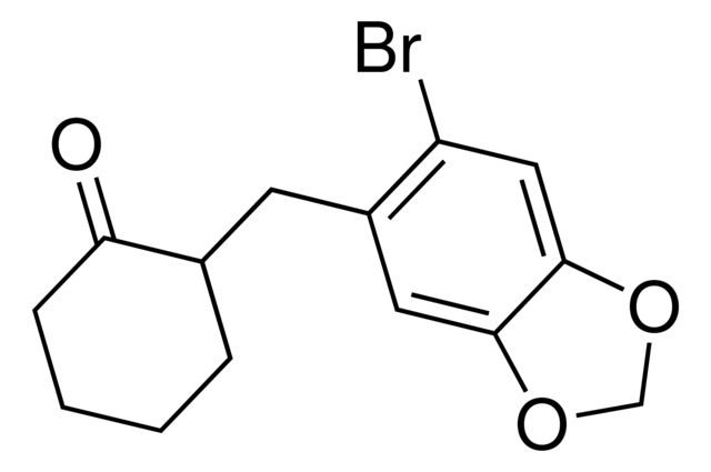 2-[(6-Bromo-1,3-benzodioxol-5-yl)methyl]cyclohexanone