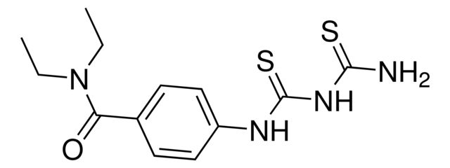 4-({[(Aminocarbothioyl)amino]carbothioyl}amino)-N,N-diethylbenzamide