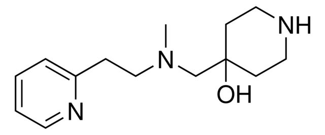 4-({Methyl[2-(2-pyridinyl)ethyl]amino}methyl)-4-piperidinol