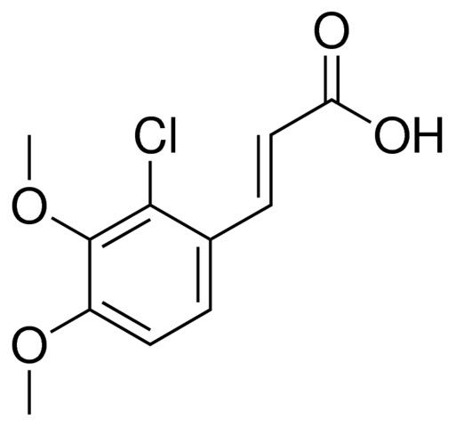 (2E)-3-(2-chloro-3,4-dimethoxyphenyl)-2-propenoic acid