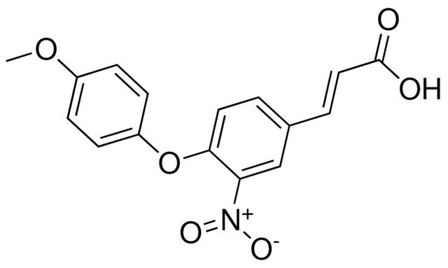 (2E)-3-[4-(4-methoxyphenoxy)-3-nitrophenyl]-2-propenoic acid