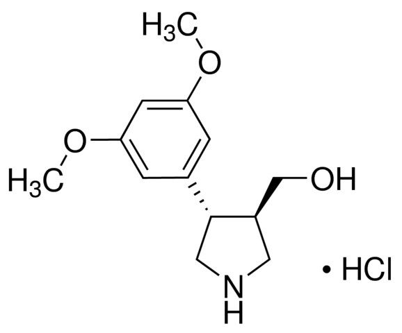 [(3<i>R</i>,4<i>S</i>)-4-(3,5-Dimethoxyphenyl)-3-pyrrolidinyl]methanol hydrochloride