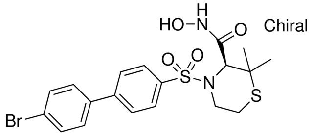 (3S)-4-[(4'-BROMO[1,1'-BIPHENYL]-4-YL)SULFONYL]-N-HYDROXY-2,2-DIMETHYL-3-THIOMORPHOLINECARBOXAMIDE