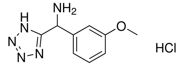 (3-Methoxyphenyl)(2H-tetrazol-5-yl)methanamine hydrochloride