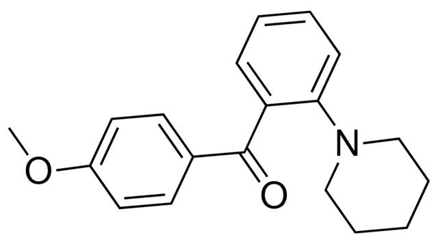 (4-methoxyphenyl)[2-(1-piperidinyl)phenyl]methanone