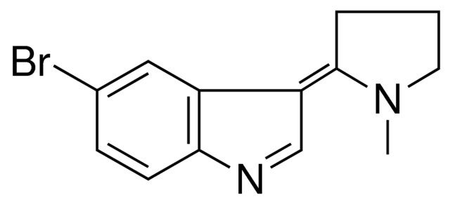 (3Z)-5-bromo-3-(1-methyl-2-pyrrolidinylidene)-3H-indole