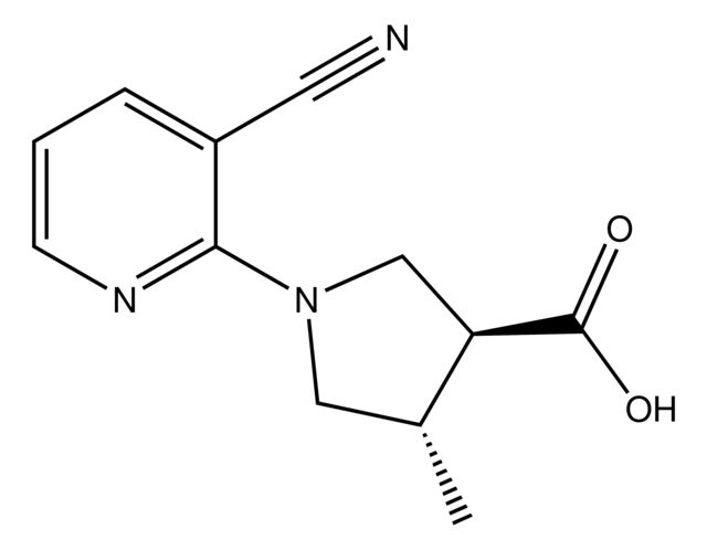 (3S,4S)-1-(3-Cyano-2-pyridinyl)-4-methyl-3-pyrrolidinecarboxylic acid