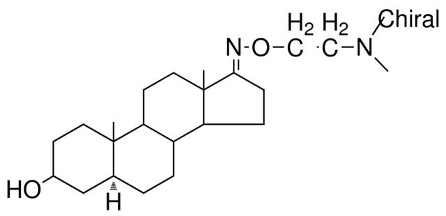 (5alpha)-3-hydroxyandrostan-17-one O-[2-(dimethylamino)ethyl]oxime