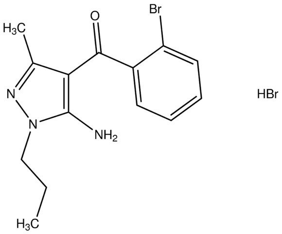 (5-amino-3-methyl-1-propyl-1H-pyrazol-4-yl)(2-bromophenyl)methanone hydrobromide