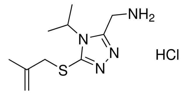 (4-Isopropyl-5-((2-methylallyl)thio)-4H-1,2,4-triazol-3-yl)methanamine hydrochloride