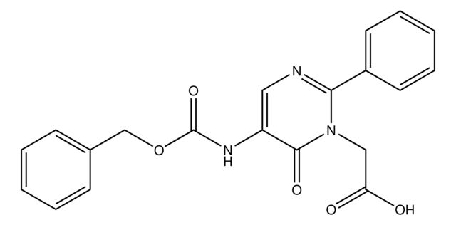 (5-{[(Benzyloxy)carbonyl]amino}-6-oxo-2-phenyl-1(6H)-pyrimidinyl)acetic acid