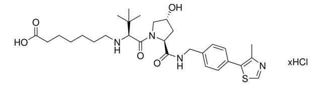 (<i>S</i>,<i>R</i>,<i>S</i>)-AHPC-C<sub>6</sub>-CO<sub>2</sub>H hydrochloride