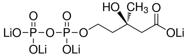 (<i>R</i>)-Mevalonic acid 5-pyrophosphate tetralithium salt