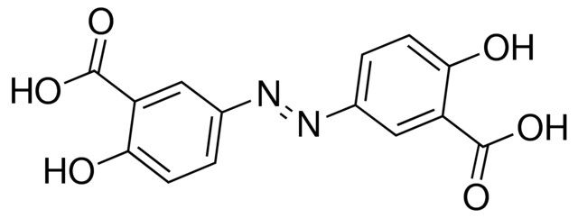 (E)-5,5'-(diazene-1,2-diyl)bis(2-hydroxybenzoic acid)