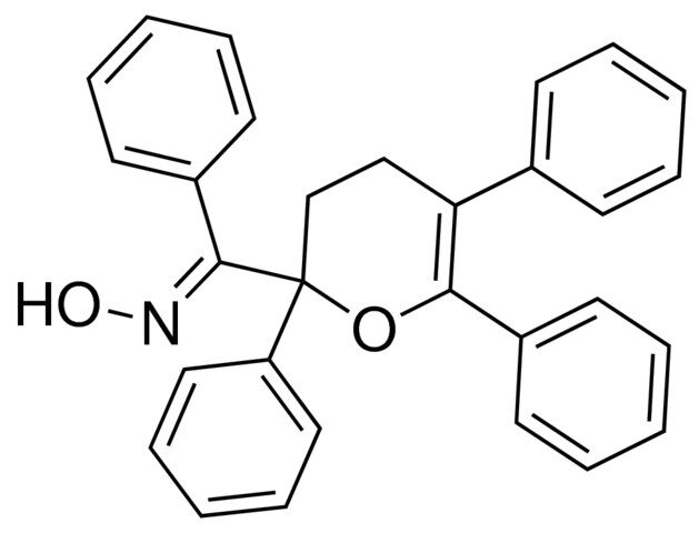 (E)-phenyl(2,5,6-triphenyl-3,4-dihydro-2H-pyran-2-yl)methanone oxime