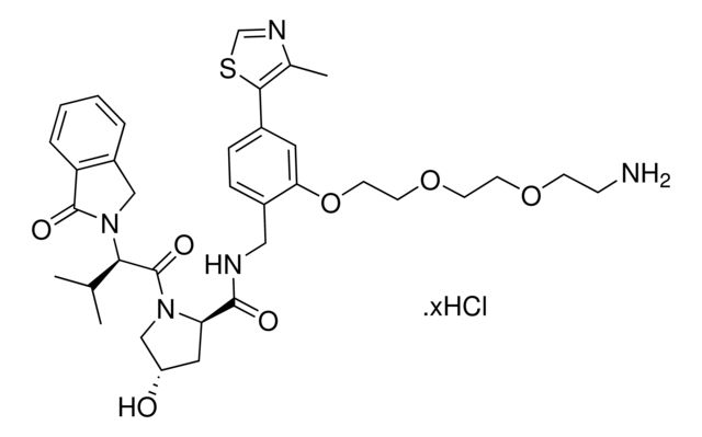 (<i>S</i>,<i>R</i>,<i>S</i>)-VL285 Phenol-PEG<sub>2</sub>-NH<sub>2</sub> hydrochloride