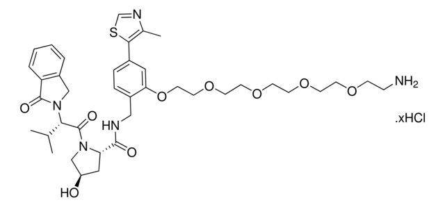 (<i>S</i>,<i>R</i>,<i>S</i>)-VL285 Phenol-PEG<sub>4</sub>-NH<sub>2</sub> hydrochloride