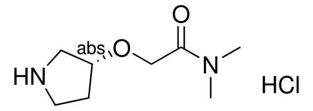 (R)-N,N-Dimethyl-2-(pyrrolidin-3-yloxy)acetamide hydrochloride