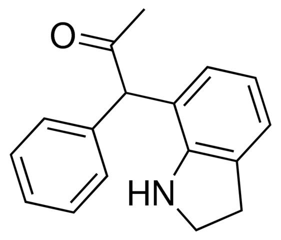 1-(2,3-dihydro-1H-indol-7-yl)-1-phenylacetone