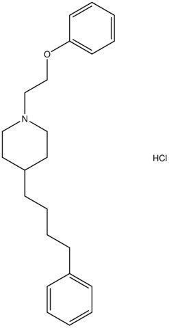 1-(2-phenoxyethyl)-4-(4-phenylbutyl)piperidine hydrochloride