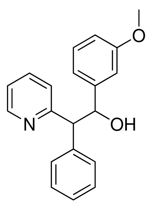 1-(3-Methoxyphenyl)-2-phenyl-2-(2-pyridinyl)ethanol