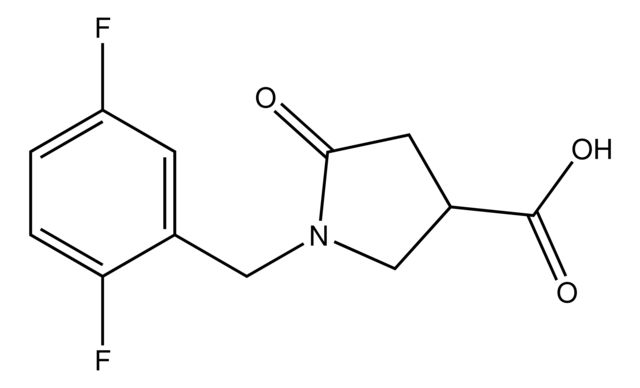 1-(2,5-Difluorobenzyl)-5-oxo-3-pyrrolidinecarboxylic acid