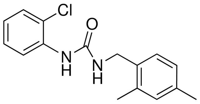 1-(2-CHLOROPHENYL)-3-(2,4-DIMETHYLBENZYL)UREA